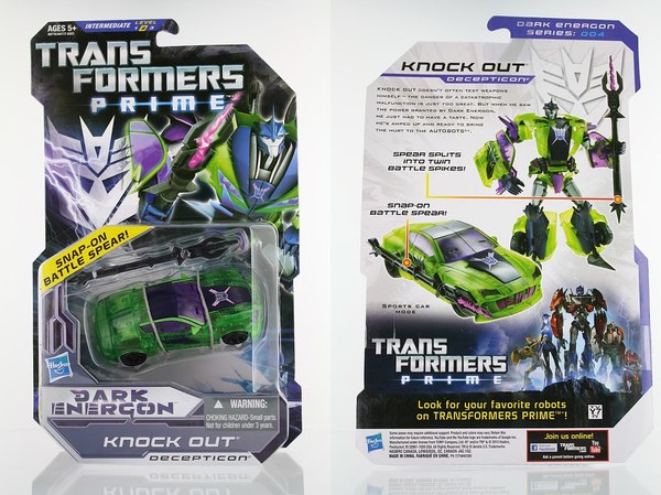 Transformers Prime Exclusive Dark Energon Deluxe Knockout In The Package Image  (1 of 3)